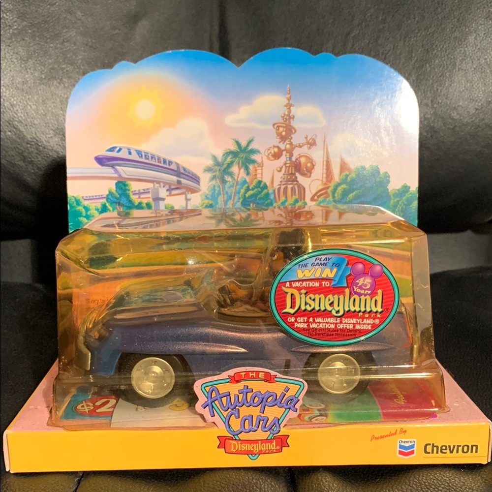 Disneyland Autopia Blue Sparky Collectible Car-Vintage 🆕